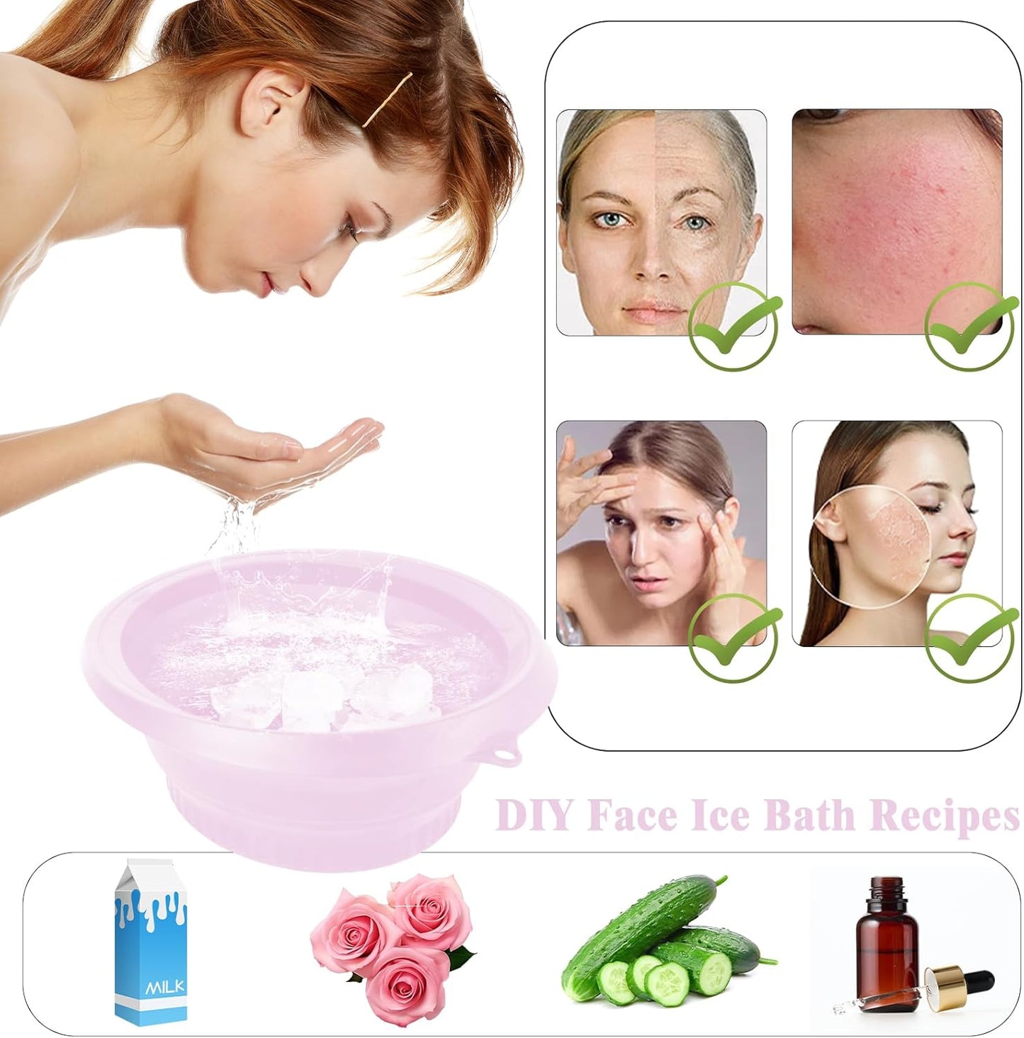 WIROTA Face Ice Bath — Cold Plunge for Your Face